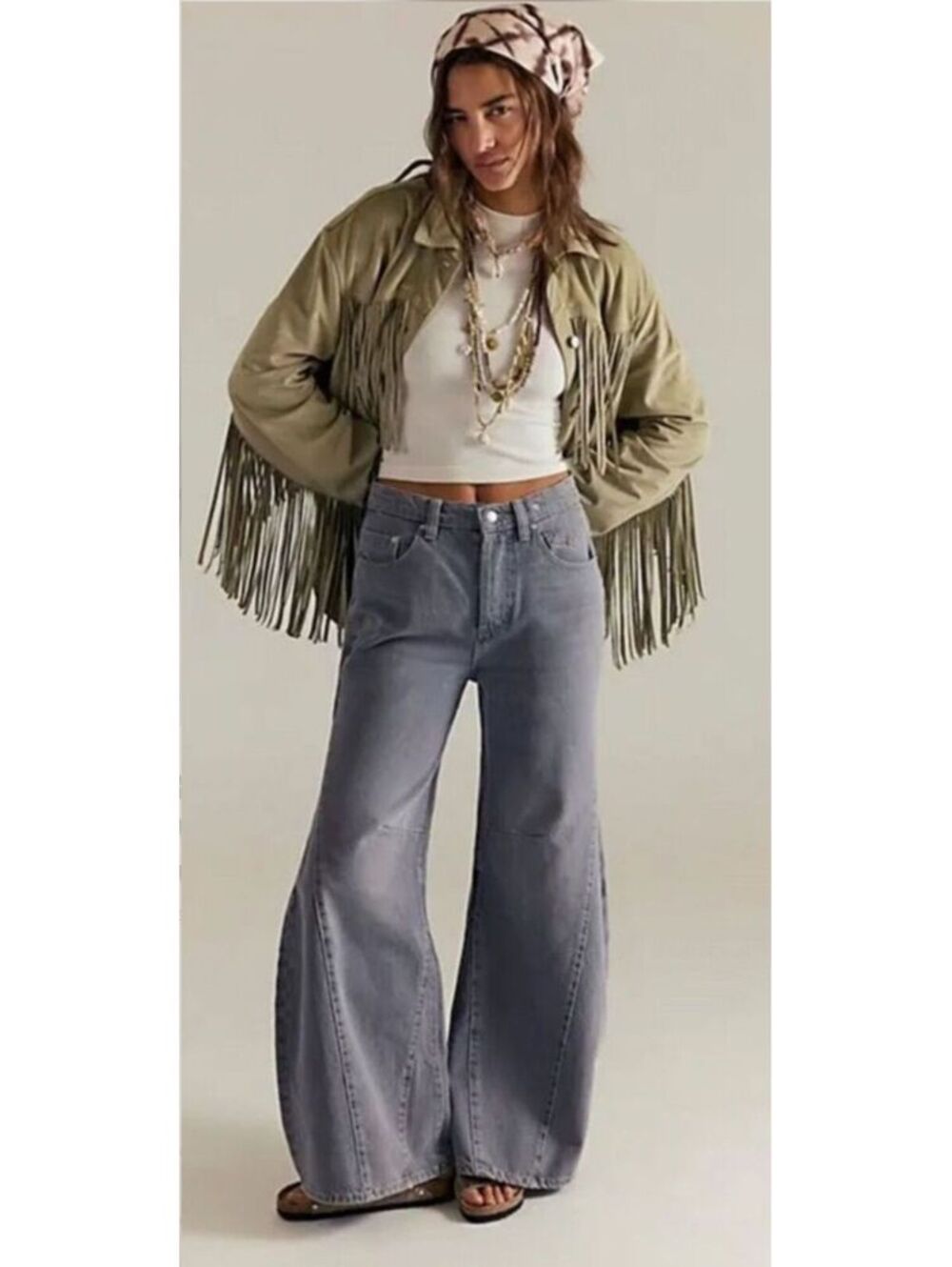 •(SIZE 29) NWT FREE PEOPLE EDEN SLOUCH JEAN